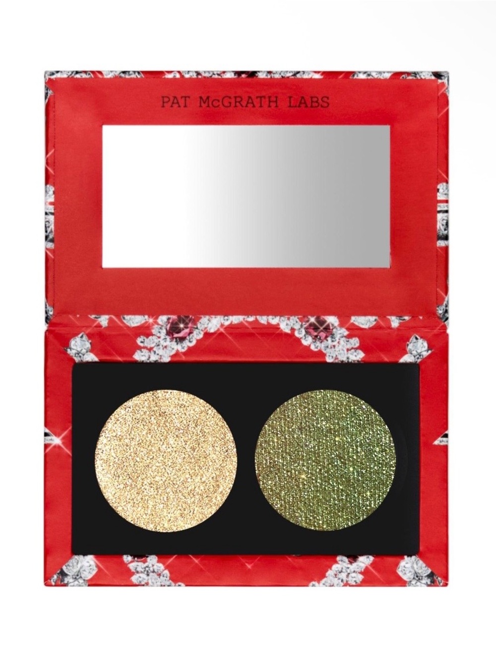 Pat McGrath Labs Luminous Legends Eye Shadow Duo Celestial Jade, Moonlight Gold